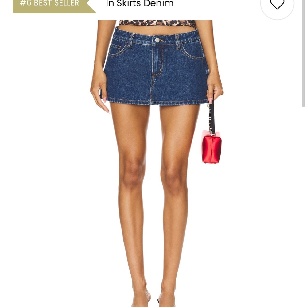 Tayler Skort in Dark Wash